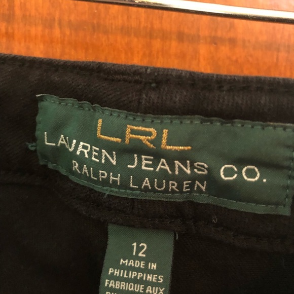 Lauren Black Straight Leg Jeans - Picture 2 of 3